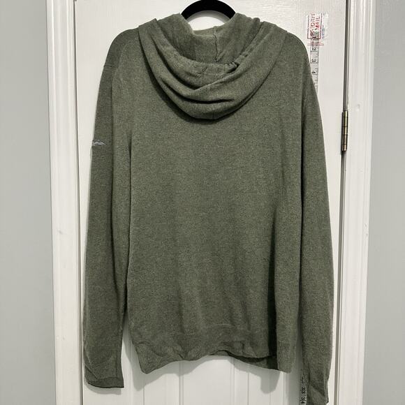 RLX Ralphh Lauren Mens Sweatshirt XL Drawstring Sweater Hoodie Washable Cashmere - Picture 12 of 13